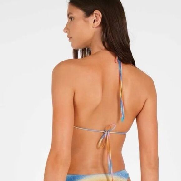 NWT Blackbough Martini Triangle Top in Sunset Shimmer Size Medium - Picture 4 of 6